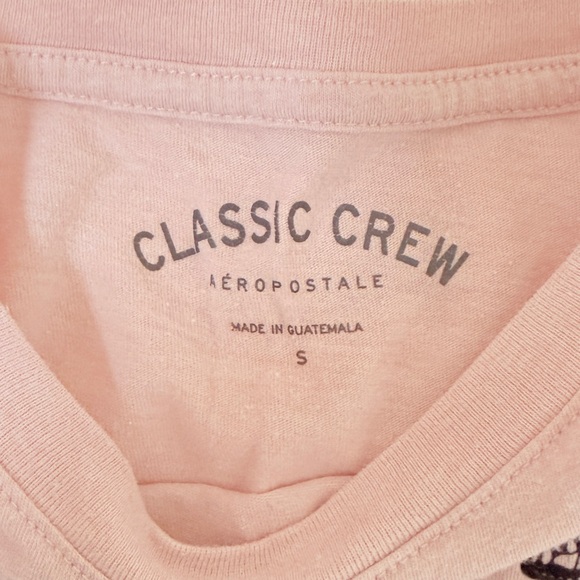 Aeropostale Graphic Tee in Light Pink - Picture 2 of 3